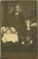 Adolf Inffeld mit Frau